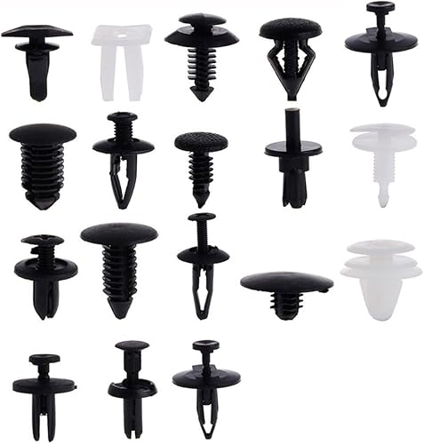 Miniatura 2 de ANTS PART Juego de 415 clips de retención de automóvil y sujetadores de plástico 18 tamaños más populares juego de remaches de pasador automático -