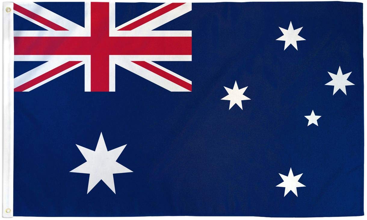 Amazon.com : 3x5 Australia Flag Australian Banner Country Pennant