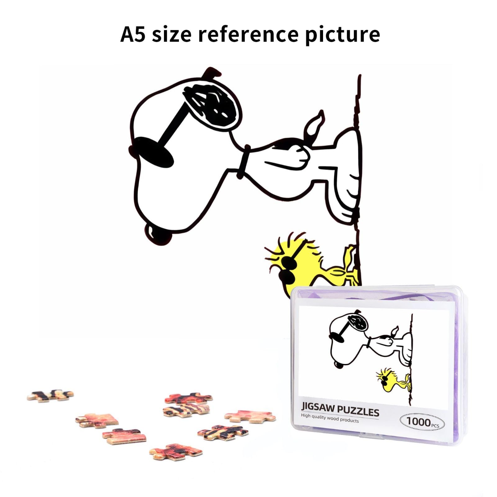 Amazon.co.jp: パズル 1000ピース スヌーピー ジグソーパズル