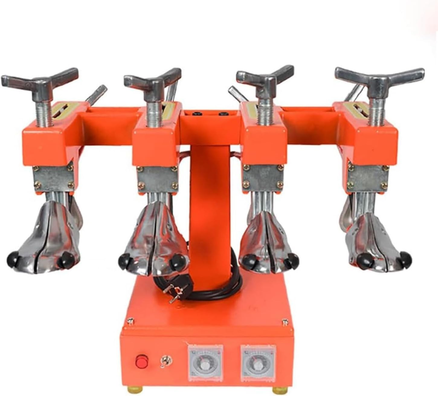 Electric Shoe Tree with Temperature Control System, Men Women Leather Boot Stretcher Machine for 2 Pairs of Shoes, Adjustable Aluminum Shoe Expander