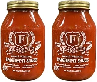 Figaretti's Award Winning Spaghetti Sauce, Authentic Family Recipe, Perf...
