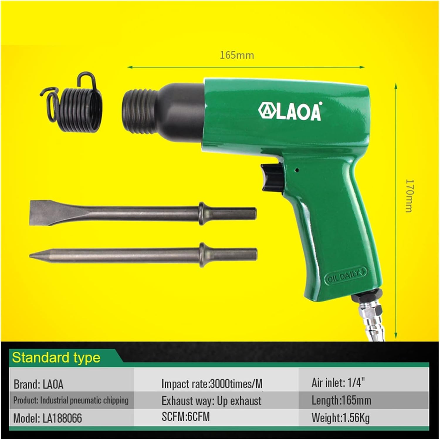 air hammer Pneumatic Hammer For Vehicle Repairing 6CFM Airhammer