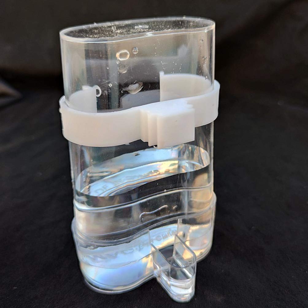 SOIMISS Distributore Automatico Acqua per Pappagalli 12 Pezzi Beverino in Plastica Blu, Facile Installazione per Uccelli Domestici e Uso Interno ed Esterno