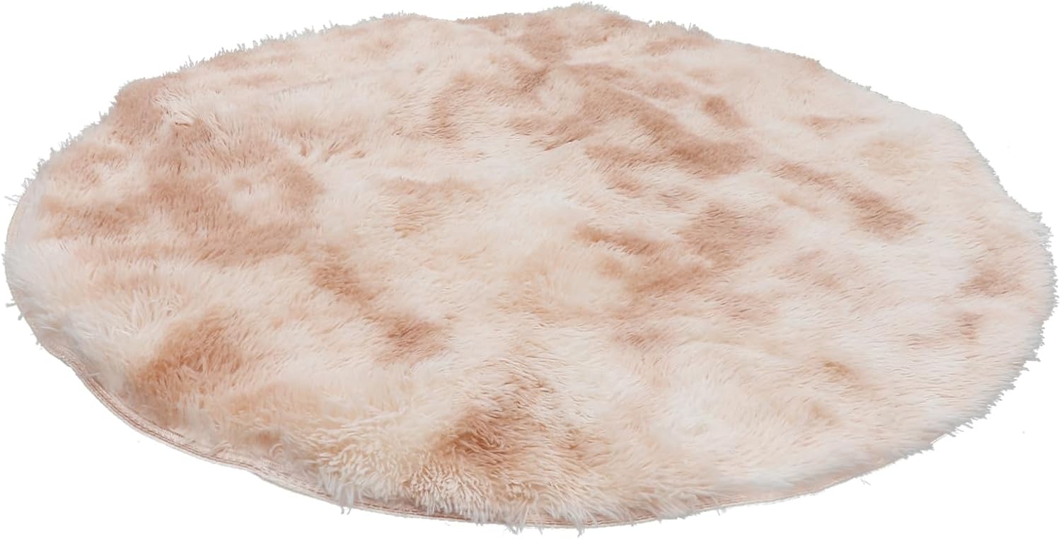 LIFKOME Plush Floor Mat Shaped Decorative Carpet for Living Room Bedroom and Home Use Soft Supple Floor Rug for Housewarming and Nursing Needs