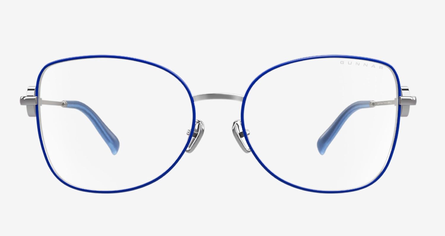 GUNNAR Computer Glasses - tokidoki Digital Princess Periwinkle Clear Lens - Blue Light Blocking Anti Glare