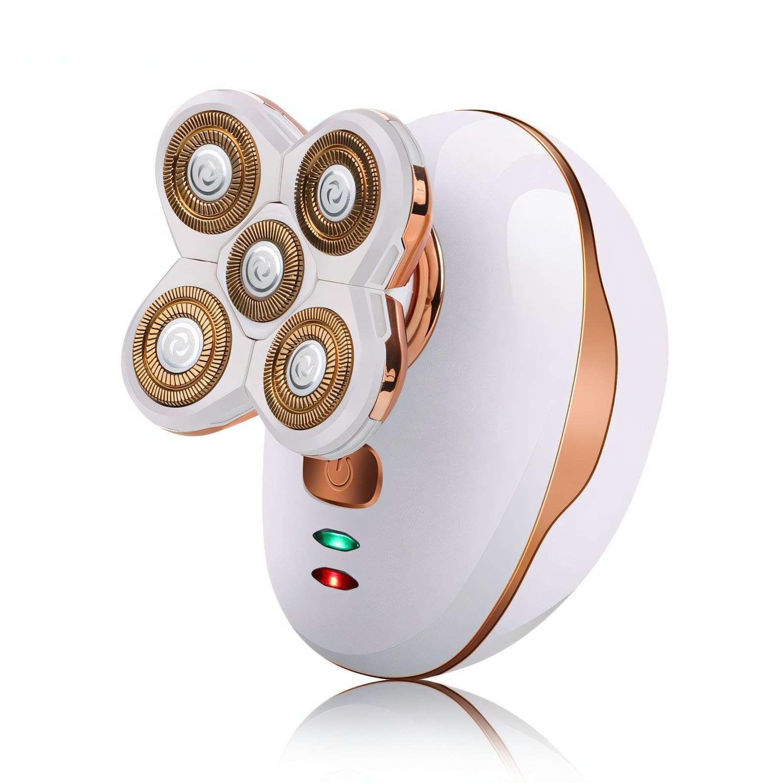 Beleda Electric Lady Shaver, Women Razor Painless Bikini Razor, Waterproof Female Shaver with Cleansing Brush, Rechargeable and Cordless Trimmer Hair Removal for Legs Face Body Lips