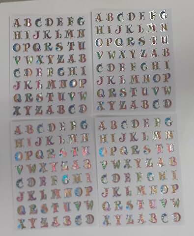 amazonin alphabet sticker