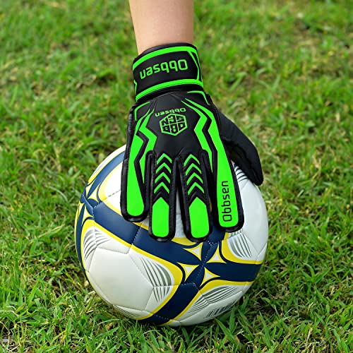 Obbsen Guanti da Portiere per Bambini, ragazzi e