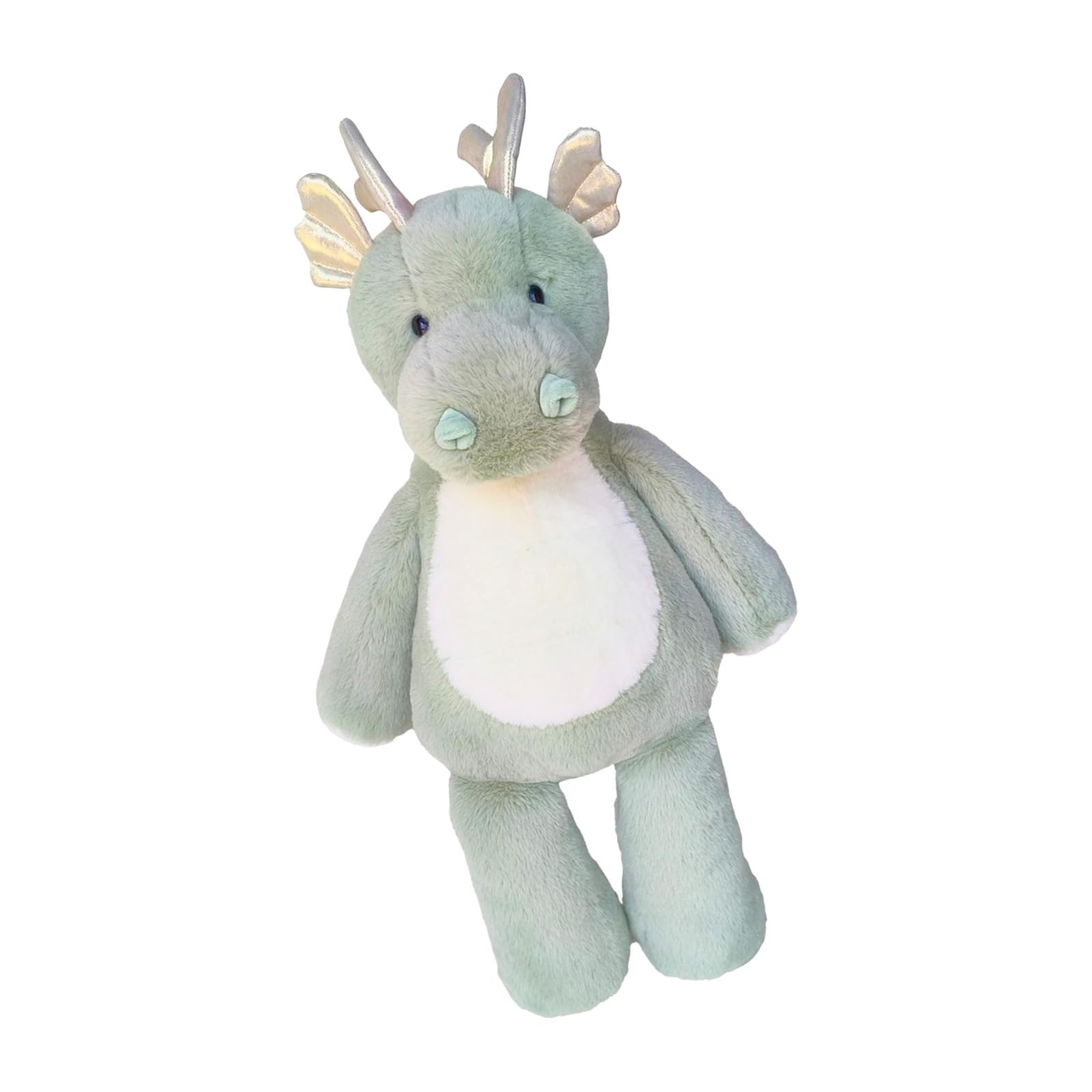 Juguete de peluche suave de algodón PP de calidad superior, para estudio, decoración para dormir, regalo adorable de dinosaurio verde