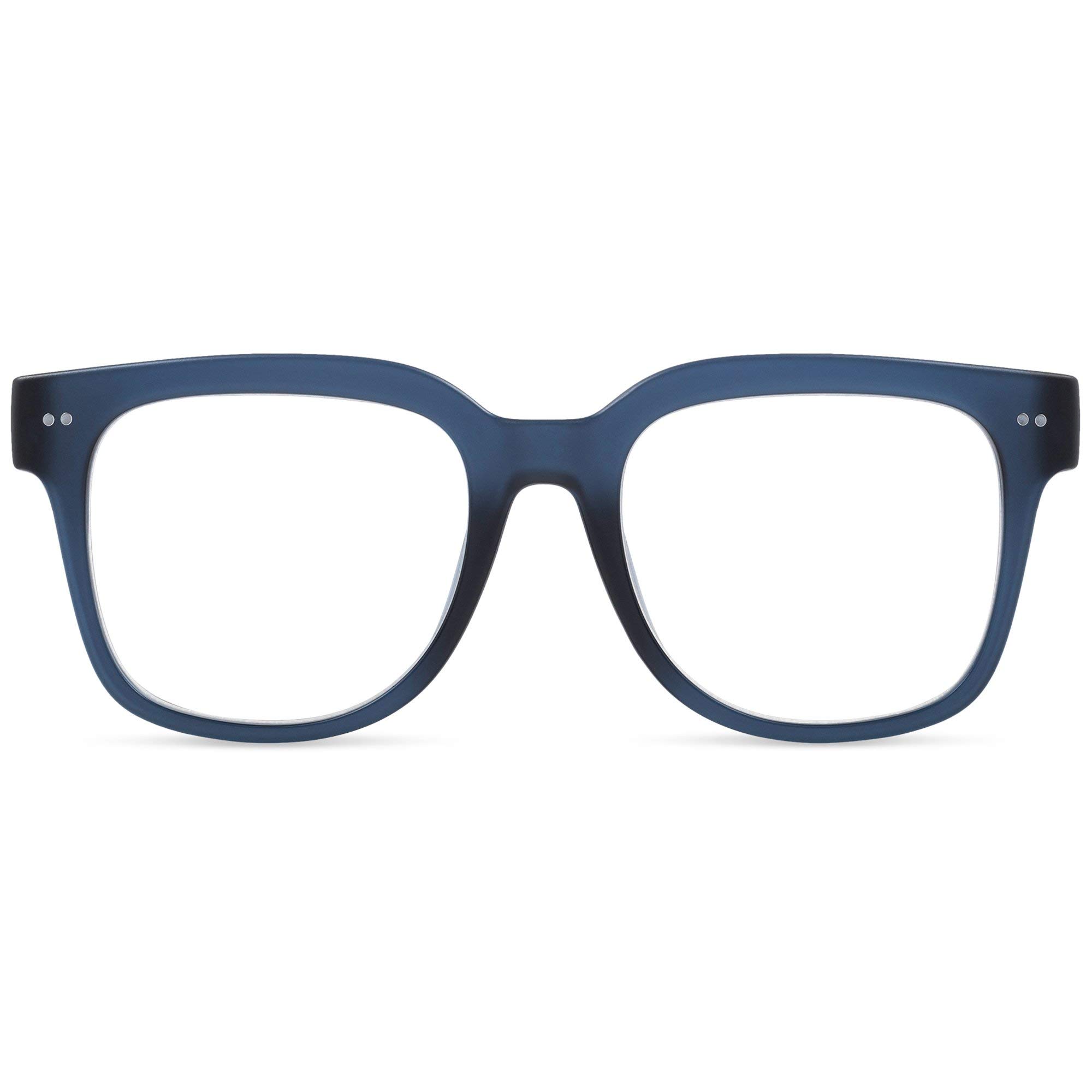 LOOK OPTICLaurel Blue-light Reader - Stylish Unisex Ultra-lightweight Reading Glasses with Scratch-Resistant
