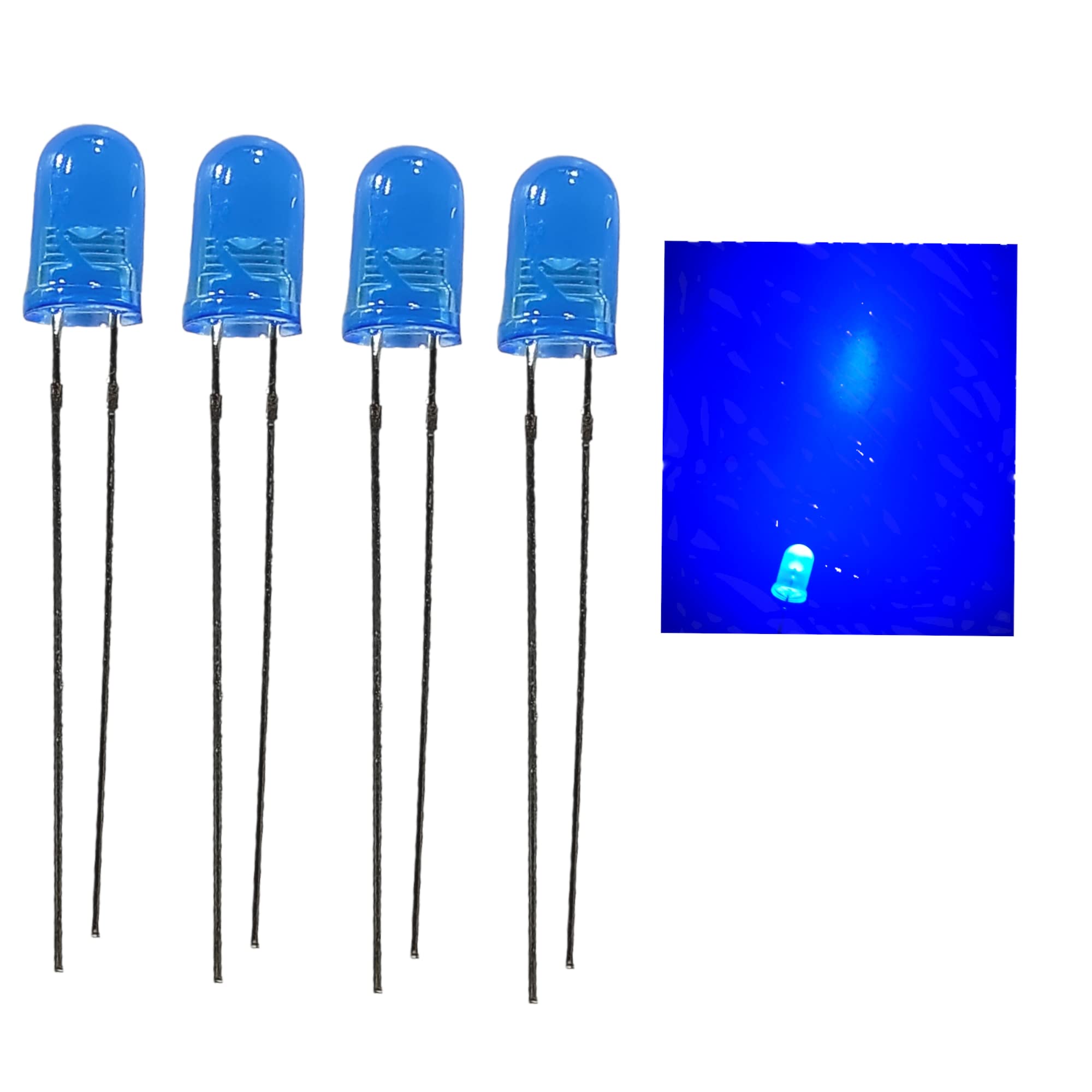 UNIVERSAL HUB 5mm Round LED Light Emitting Diode High Brightness. (5mm blue, 50) (B0B9XC3K5T) Amazon Price History, Amazon Price Tracker