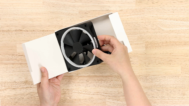 Image of NZXT F120 RGB - 120mm RGB PWM PC Fan - High Airflow, Low Noise - Fluid Dynamic Bearing - Single (Requires NZXT RGB Controller for CAM Software) - 18 LEDs - Black
