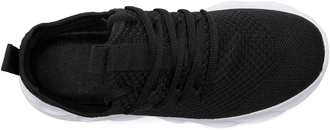 DLWKIPV Mens Running Shoes Sneakers Tennis Non Slip Walking Gym Workout Athletic Slip On Casual Lightweight Breathable Mesh Fashion