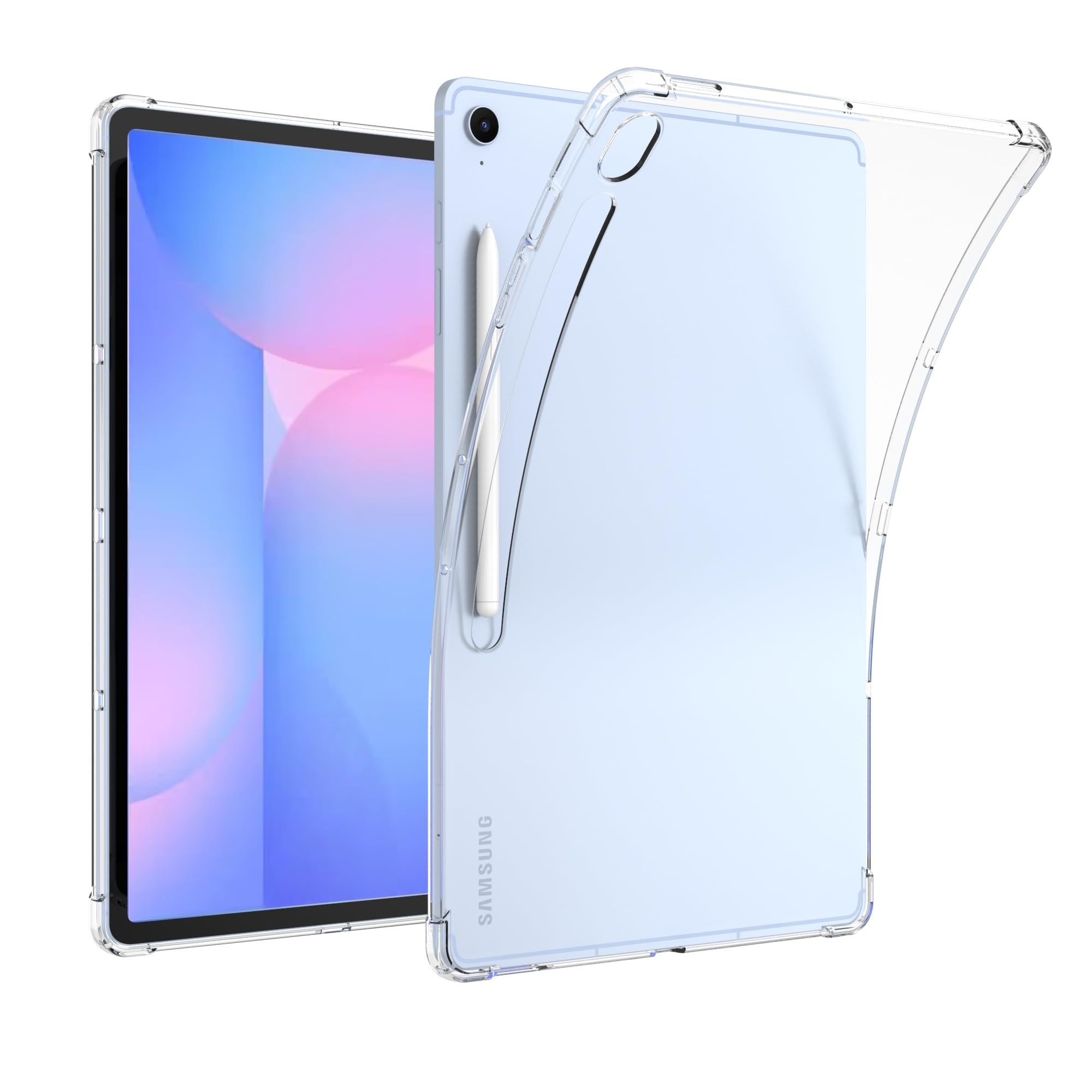 Asgens Clear Case for Samsung Galaxy Tab S10 FE+ 13.1