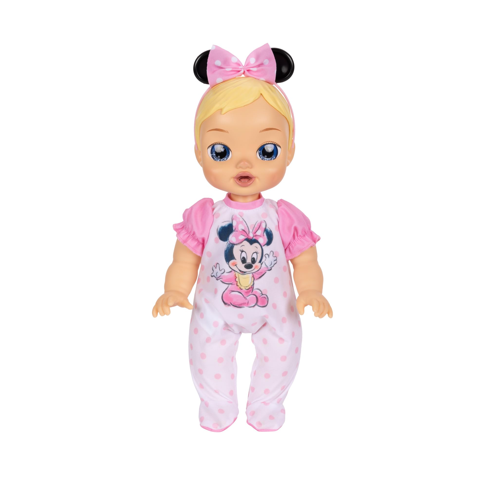 Disney Deluxe Feature Doll: Minnie - Blonde hair, niebieskie oczy