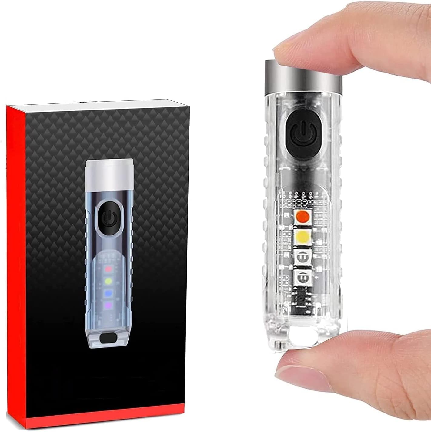 IFIREBUY Multi Function Mini LED Keychain Torches 400 Lumens USB