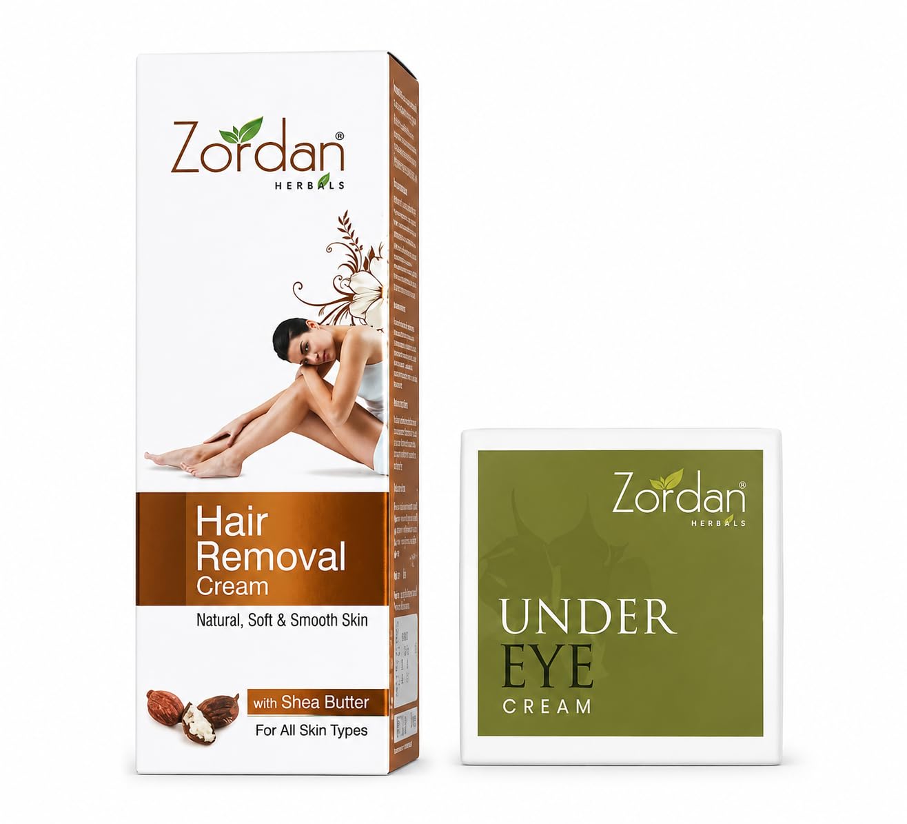 Zordan Herbals Hair Removal Cream with Shea Butter & Under Eye Cream Combo Pack | Smooth Hair-Free Skin & Dark Circle Care | Suitable for All Skin Types-image-41