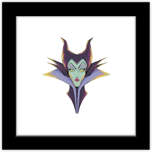 Miniatura 7 de Trends International Gallery Pops Disney Villains - Arte de pared de retrato de Maléfica, versión sin marco, 12 x 12 pulgadas