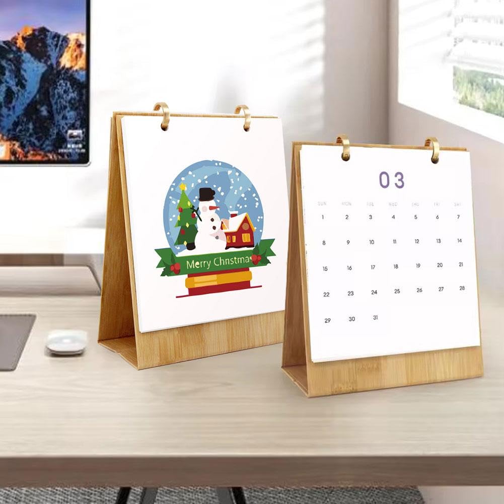Calendario 2026 Da Dipingere Con Numeri - Kit Adulti Con 12 Piante Verdi, Colori Acrilici E Pennelli, Idea Regalo