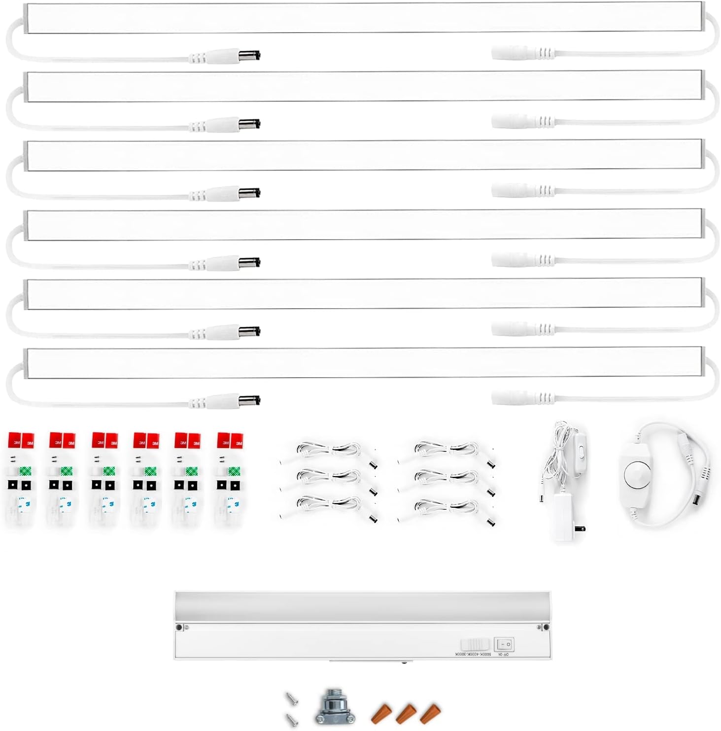 Parmida LED UltraThin Under Light, Linkable, 4000K (Cool White