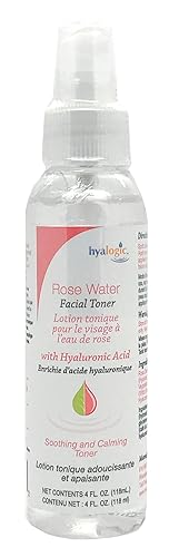 Miniatura 4 de Hyalogic Rose Toner - Tónico facial sin alcohol con ácido hialurónico y aloe vera, increíble astringente facial para todo tipo de piel, tónico