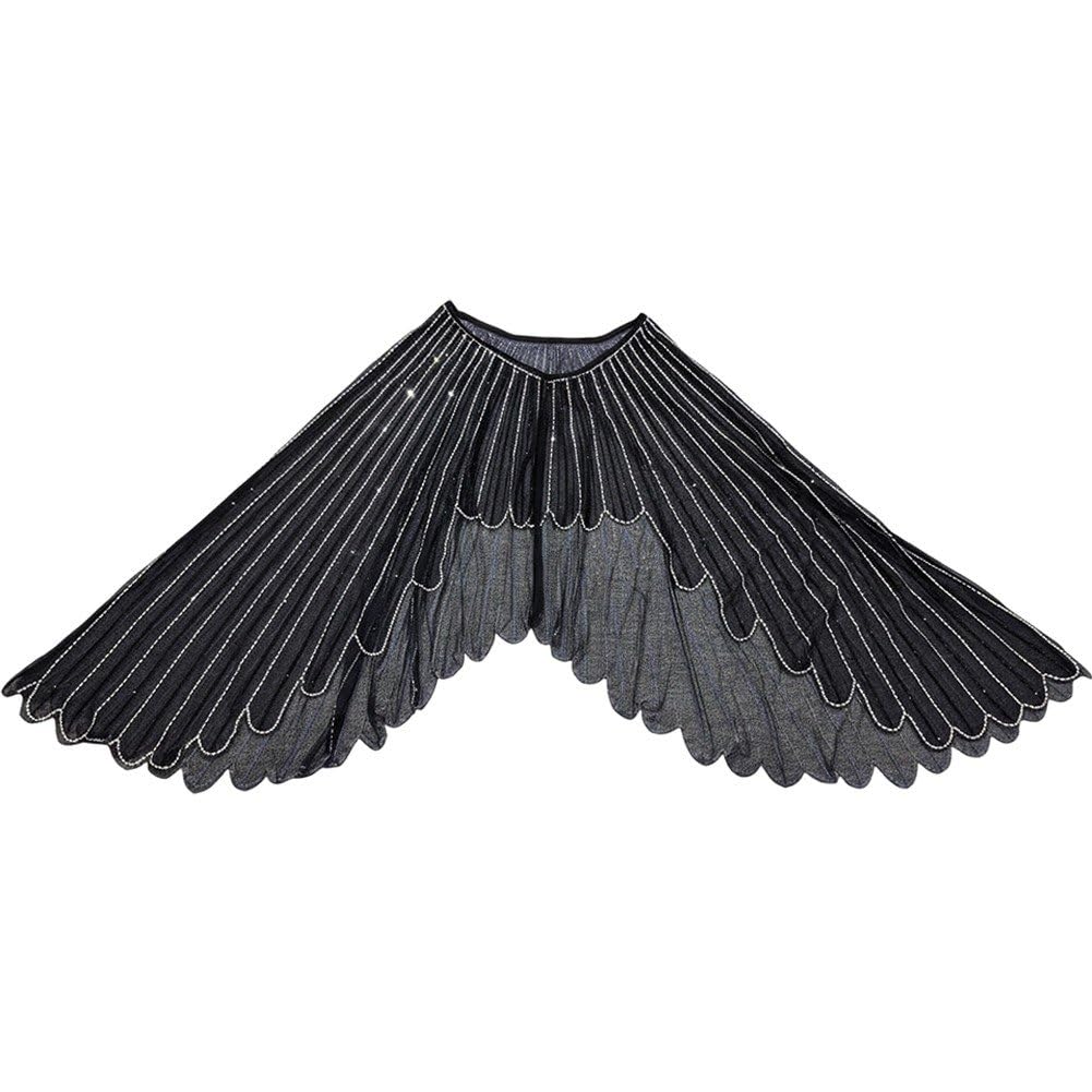 Châle à ailes perlées scintillantes pour robe de mariée accessoire tenue soirée