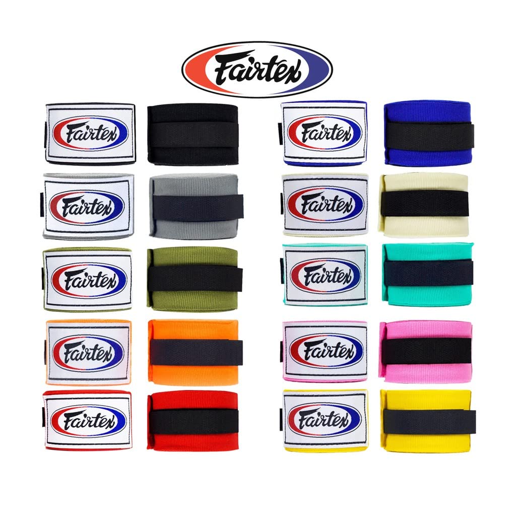 HW2 Fairtex - Fasce elastiche nere, 4,5 m, colore: nero