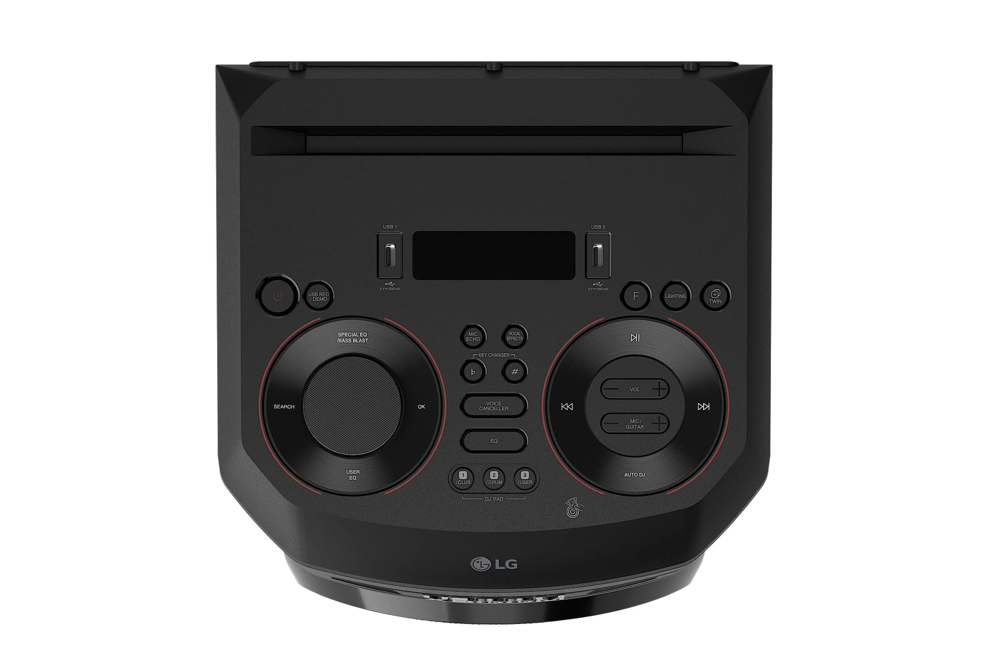 LG Cassa Bluetooth Potente Portatile, Altoparlante Wireless Bluetooth, XBOOM, Party Speaker con Maniglia, Karaoke, Waterproof e Resistenza alla Polvere, RNC5