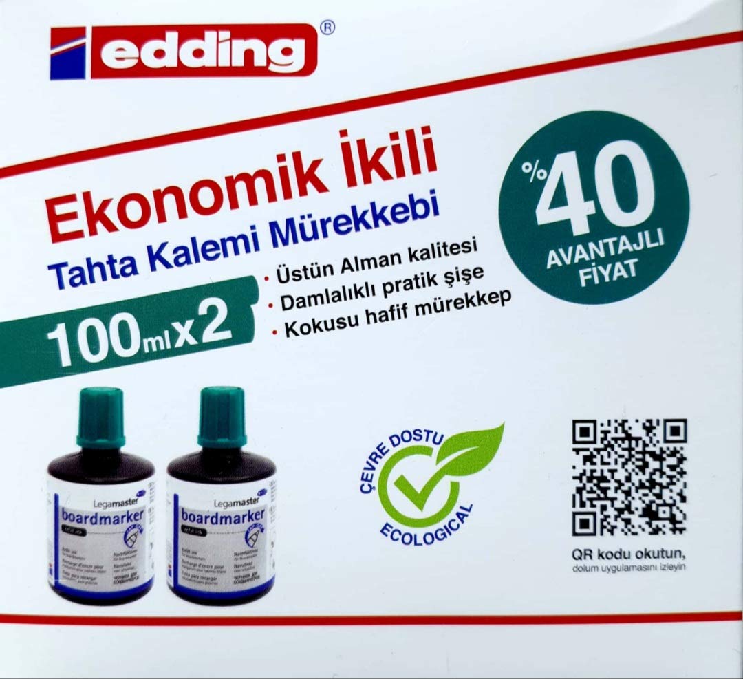 Legamaster 1199 biały długopis kredowy wkład atramentowy etui na 2 sztuki, niebieski