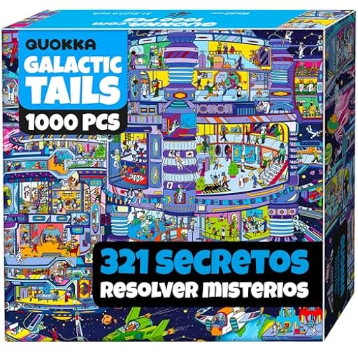 QUOKKA Puzzle 1000 Piezas para Adultos - Galactic Tails - Caja Desafíos Extra Divertidos - Impresionante Puzzle de Perros Galácticos - Regalo Creativo para la Relajación | Ya disponible en tu tienda friki favorita! En mundofriki.es! QUOKKA Puzzle 1000 Piezas para Adultos - Galactic Tails - Caja Desafíos Extra Divertidos - Impresionante Puzzle de Perros Galácticos - Regalo Creativo para la Relajación | Ya disponible en tu tienda friki favorita! En mundofriki.es!