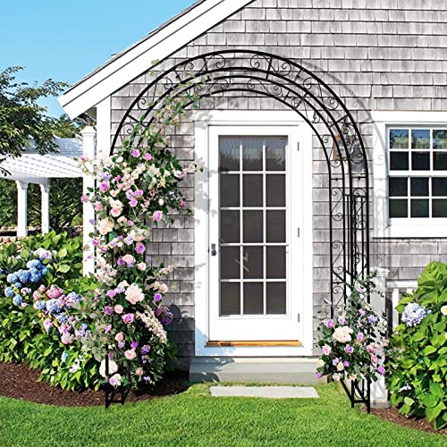 Outvita OV-001 7Ft Garden Arch Arbor, Heavy Duty Metal Arbour Archway thumb #6