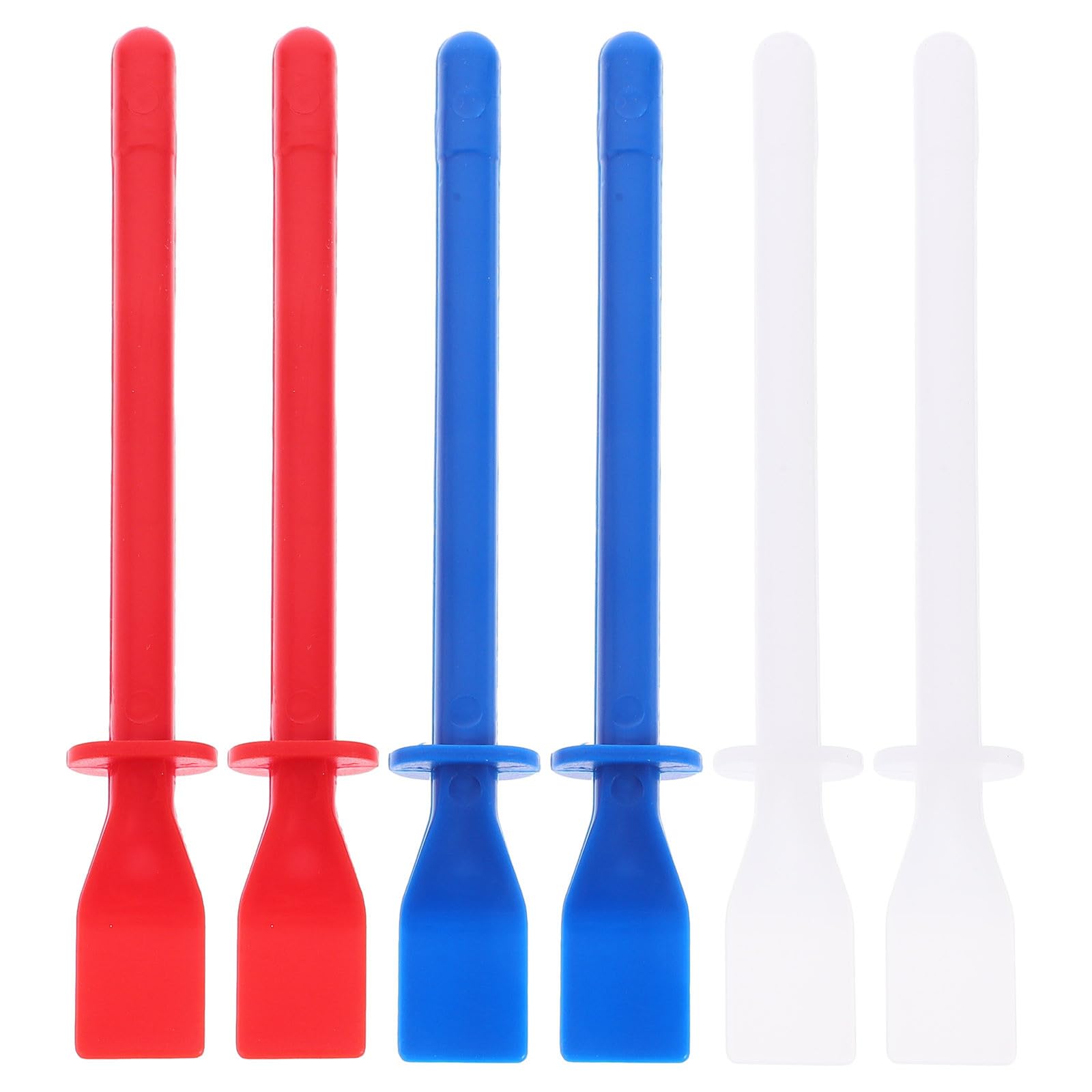 Ciieeo 6pcs Silicone Glue Brush and Plastic Spreader Tool Set Applicators for Woodworking Crafts Adhesive Application Flatback Projects-image-9