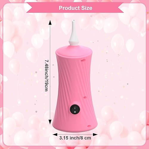 Miniatura 5 de Ball Pump Balloon Pumps Electric, Balloon Pump Portable Long Animal Balloon Pump, Electric Blower Machine Inflator Basketball Pump 260 Balloon Pump