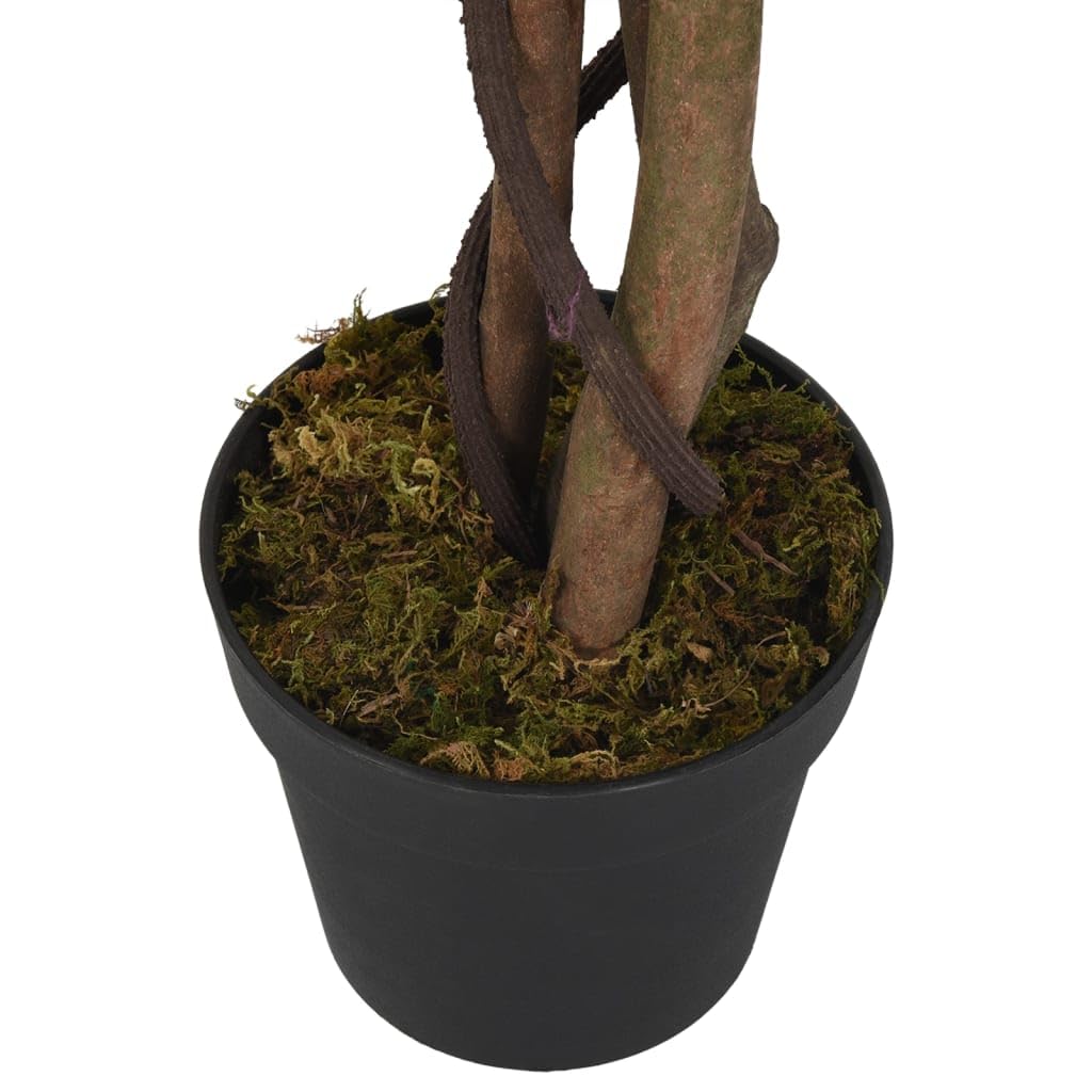 vidaXL Acero Artificiale 504 Foglie 150 cm Verde