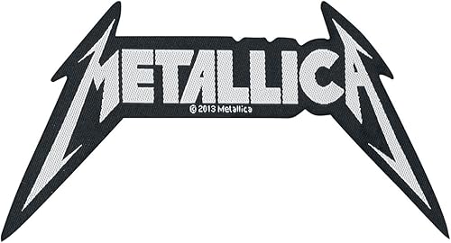 Miniatura 2 de Metallica Parche tejido con logotipo en forma de hombre blanco
