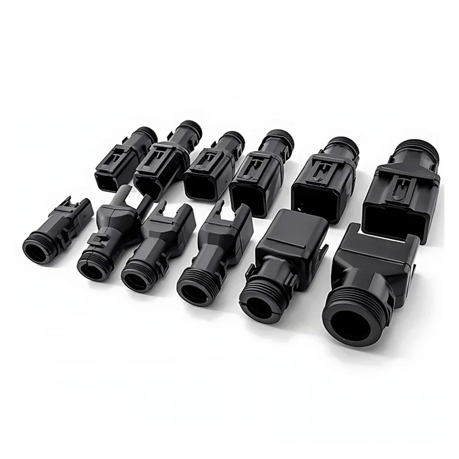 Connettori DT connettori a clip coda 1011-227-0205 2-12P maschio femmina guaina protettiva fissa tubo corrugato cablaggio a fisso(12P-Male)