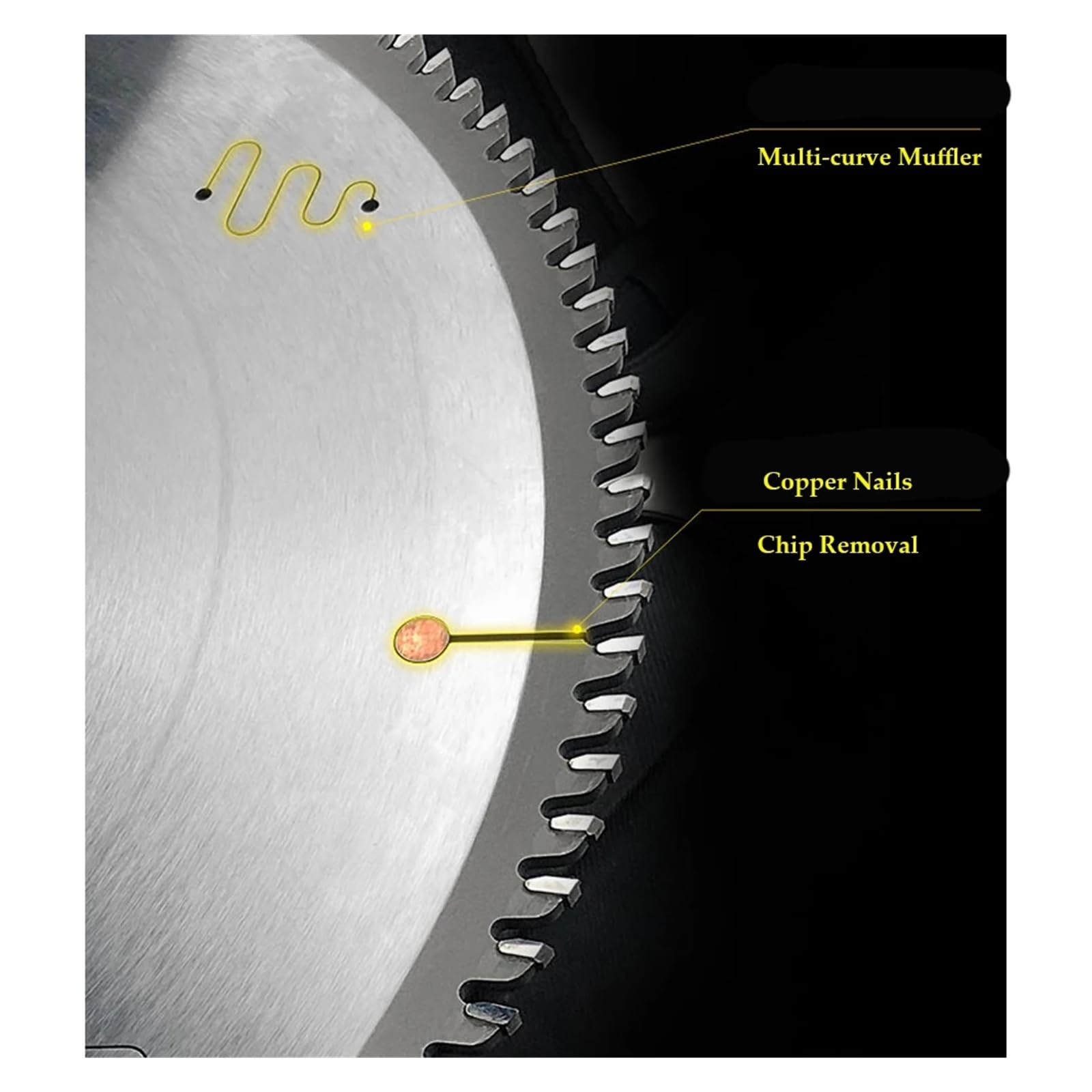 1 szt. tarczy tnącej TCT ze stali PCD do cięcia stopów aluminium(25.4mm,D230x3.0x80T)