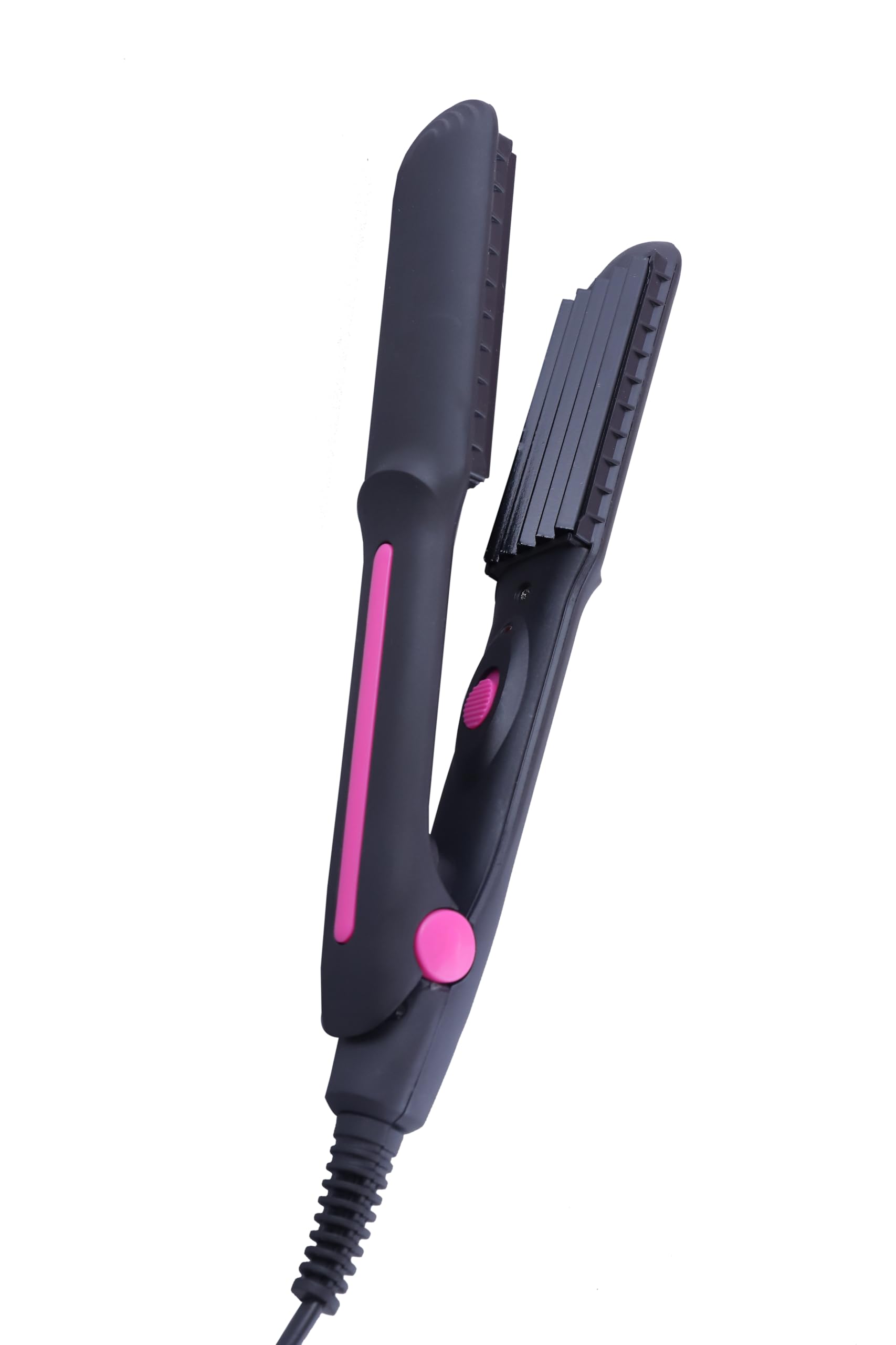 Nirvani Professional Hot Curling Iron with Detachable Brush Hair Minimized Heat Damage Straightener, Wavy Hair, Crimper, Curler, Hair Styling Ceramic Coated Plates(NIR_Crimping_Multi)-picture-38