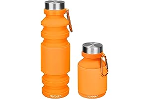 Nefeeko Collapsible Water Bottle: Your Essential Travel Companion for Hydration on the Go
