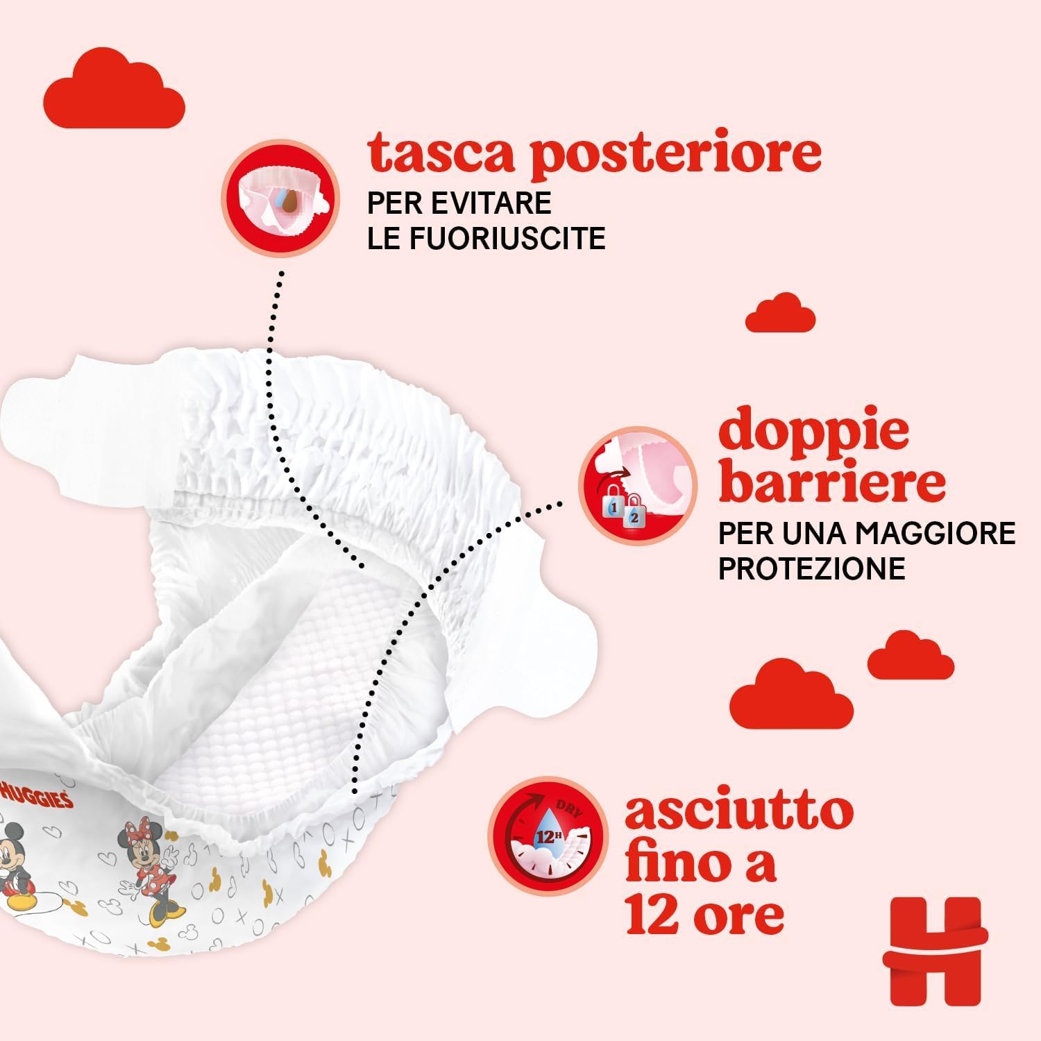 Huggies Ultra Comfort Pieluchy, 126 Sztuk
