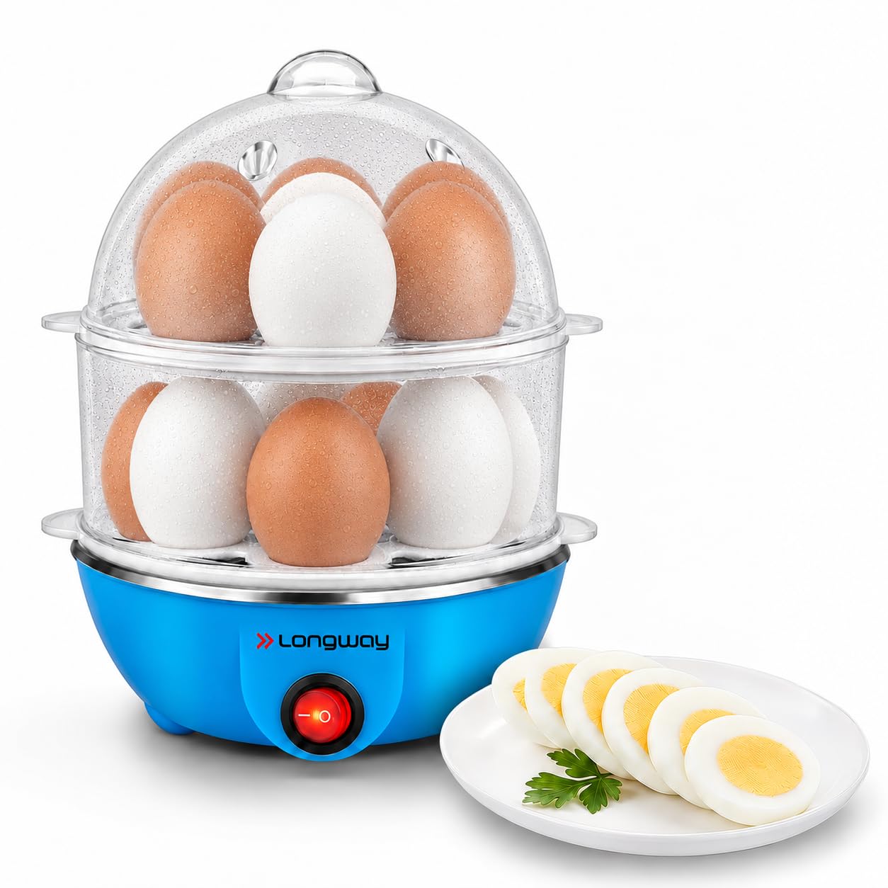 LONGWAY Eggo 350W Egg Boiler - Cook 7 Eggs! -9 LONGWAY Eggo 350W Egg Boiler - Cook 7 Eggs! -9