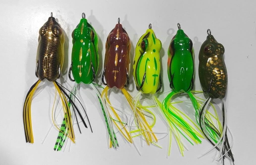 AGSTRIYA Shining Look Frog/Silicon Frog/NAKLI Frog / 12 to 13 GRM Weight 1 PC ONLY Random Color (Price for 1 PC ONLY)-image-18