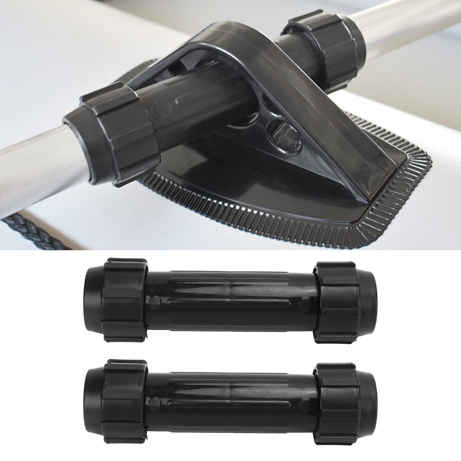 Akozon Conector de Paleta para Kayak, 2 Uds., Conectores de Eje de Remos de Plástico para Bote Inflable