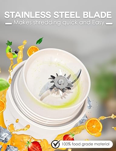 Miniatura 2 de Mojoco Licuadora personal para batidos Licuadora aislada al vacío para frutas y verduras Licuadoras portátiles recargables con hoja de acero