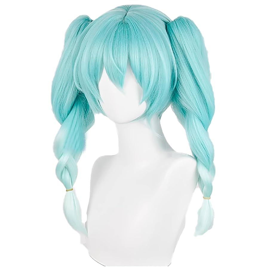 Amazon.co.jp: 【スイカ コス 】 初音ミク ツインテール 三つ