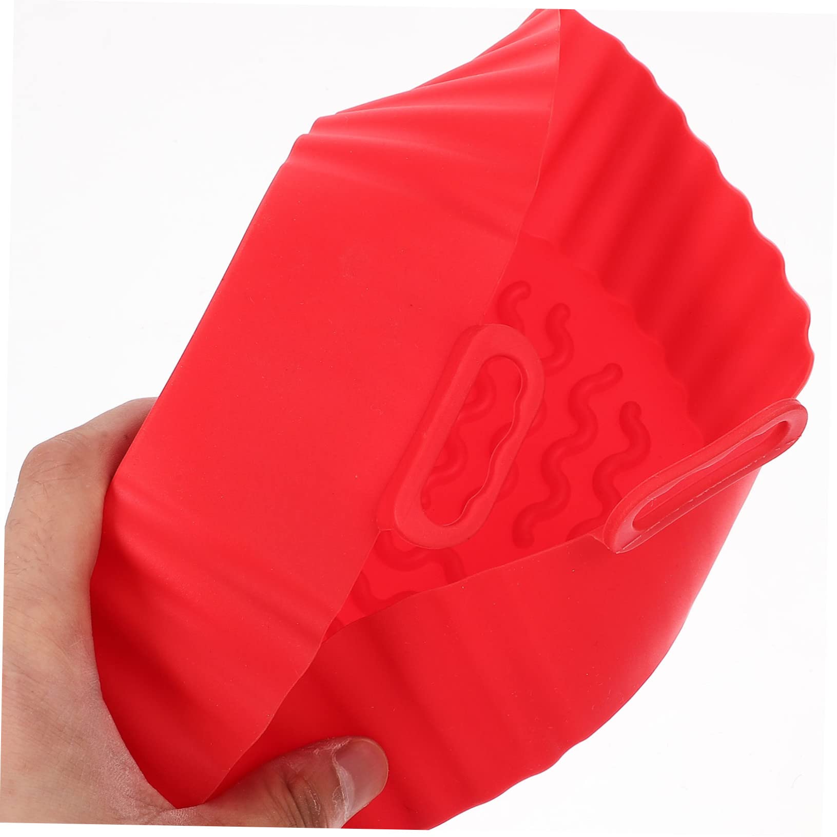 DECHOUS 5pcs Striped Silicone Baking Mat for Air Fryer Oven High Temperature Easy to Clean Kitchen Accessory for Even Distribution Non-stick Cooking