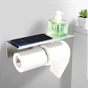 Faulkatze Portarrollos para Papel Higiénico Doble ...