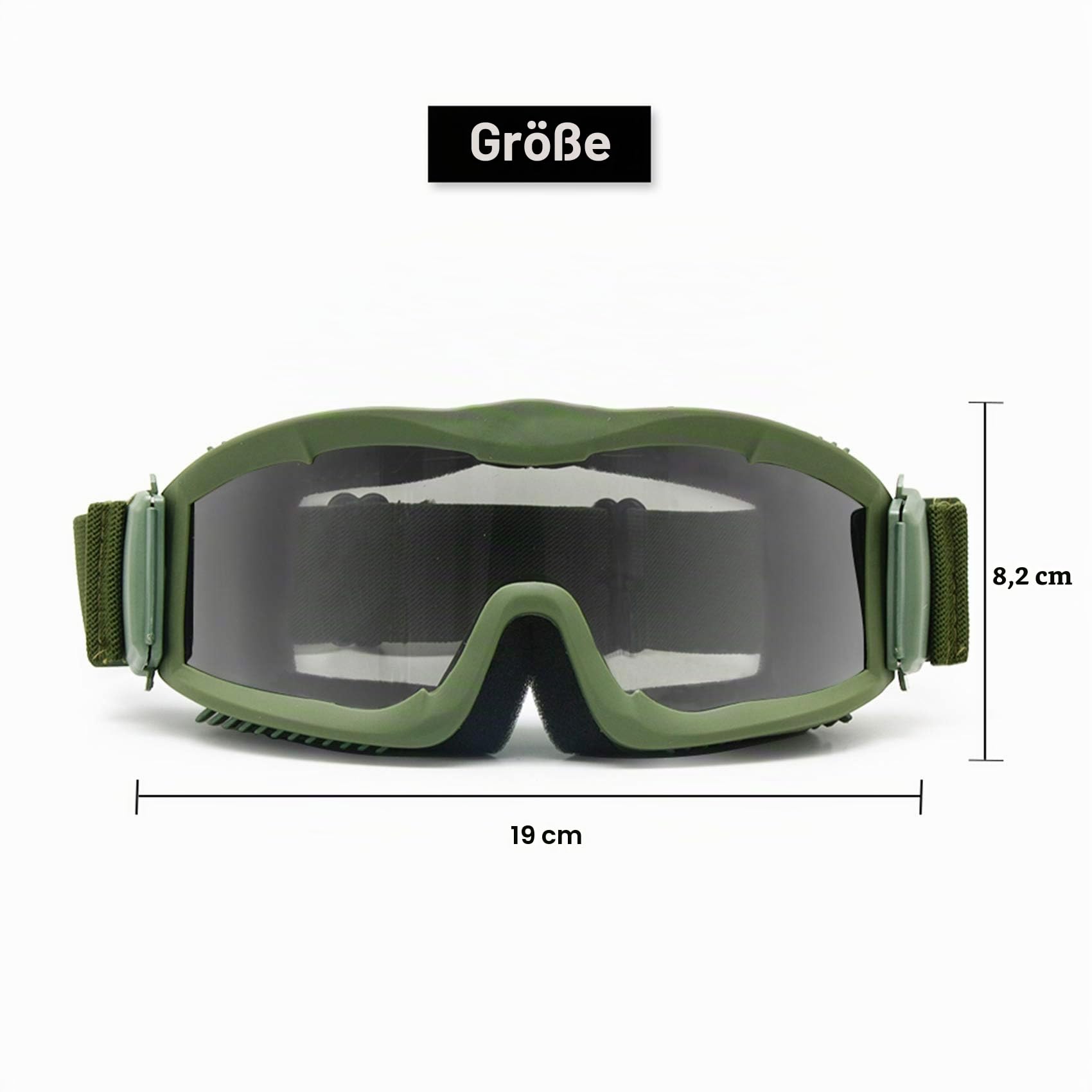 Militärisch Alpha Ballistisch Schutzbrille Taktische Sonnenbrille Airsoft CS Paintball Brille
