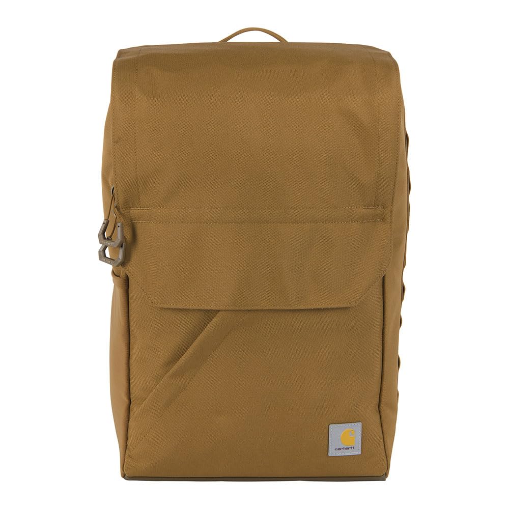 Carhartt 21l Top-load Backpack, Durable Water Resistant Coated Canvas Base W/ 17" Laptop Sleeve Mochila Unisex adulto (Pack de 1)