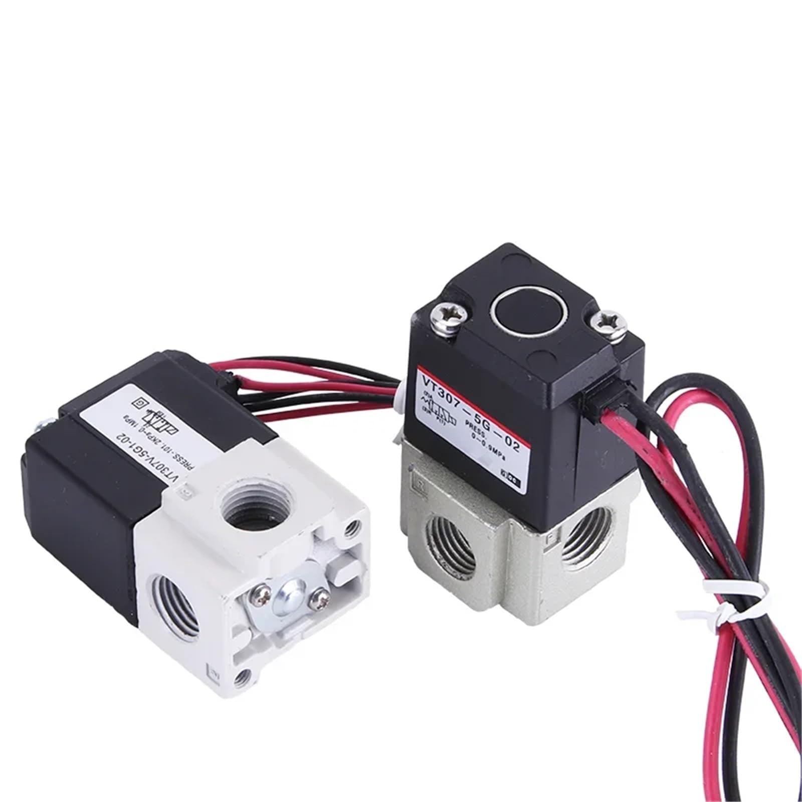 Pneumatyczny zawór elektromagnetyczny VT307-3G/4G/5G/6G/4G1/5G1-01/02 Dwudrożny zawór próżniowy 1 szt. (VT307-5G1-02)